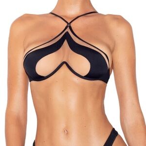 God Save Queens Bikini Top